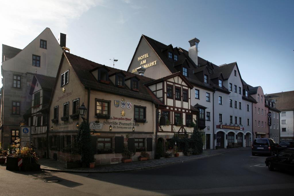 Hotel Am Jakobsmarkt Nürnberg Eksteriør billede