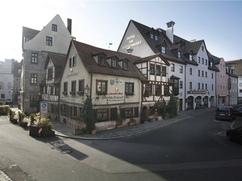 Hotel Am Jakobsmarkt Nürnberg Eksteriør billede